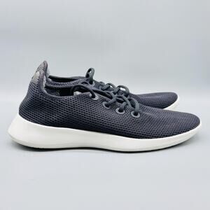 Allbirds Shoes Men 10 Black White Tree Runners Knit Lightweight Athletic Sneaker